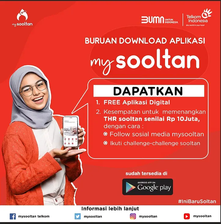 Bantu UMKM, Telkom Buat Aplikasi mySooltan, ini Fungsinya