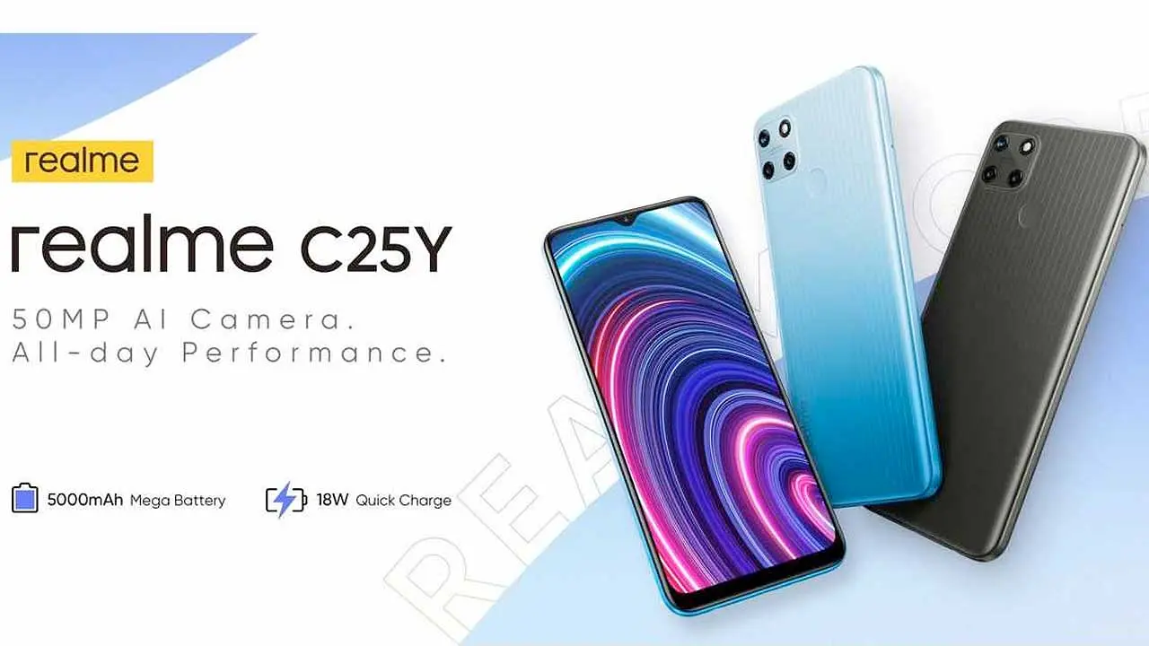 Spesifikasi realme C25Y, Kamera 50 MP, Harga Murah