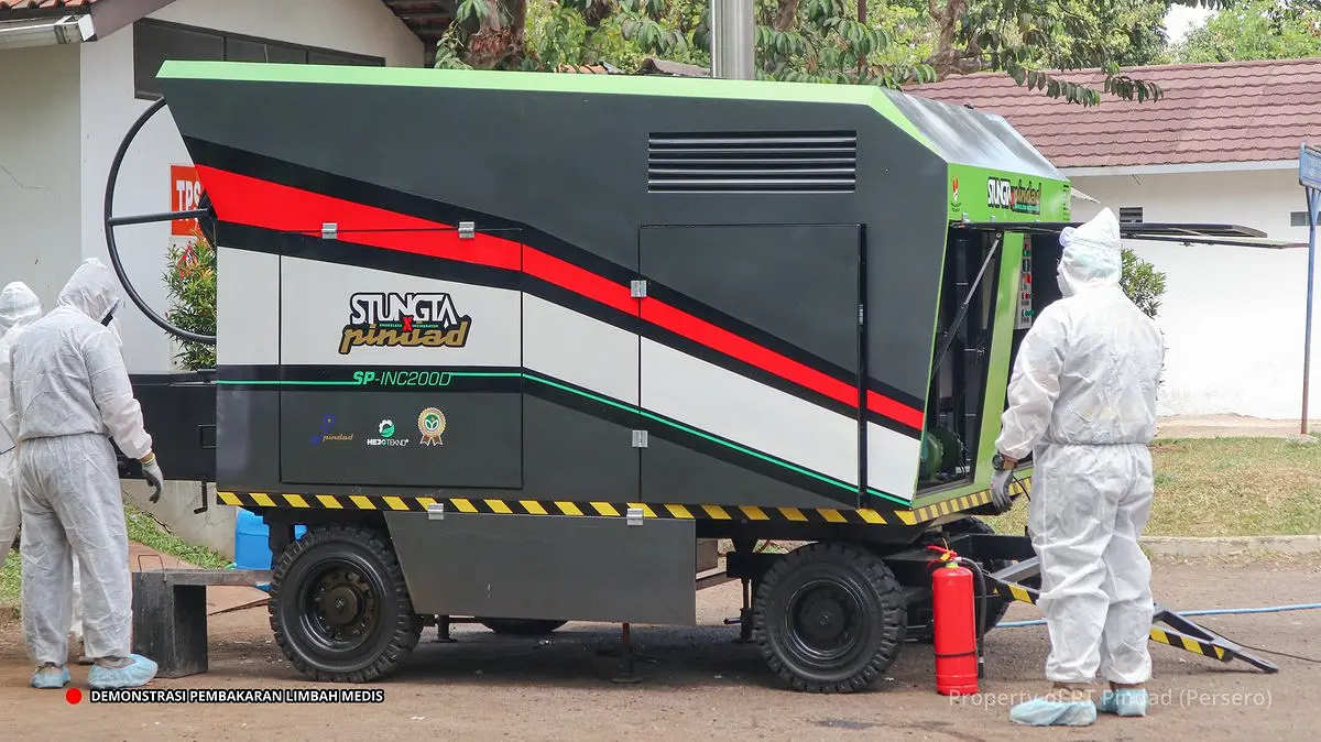 Mengenal Alat Pemusnah Sampah Tanpa Asap Buatan PT Pindad