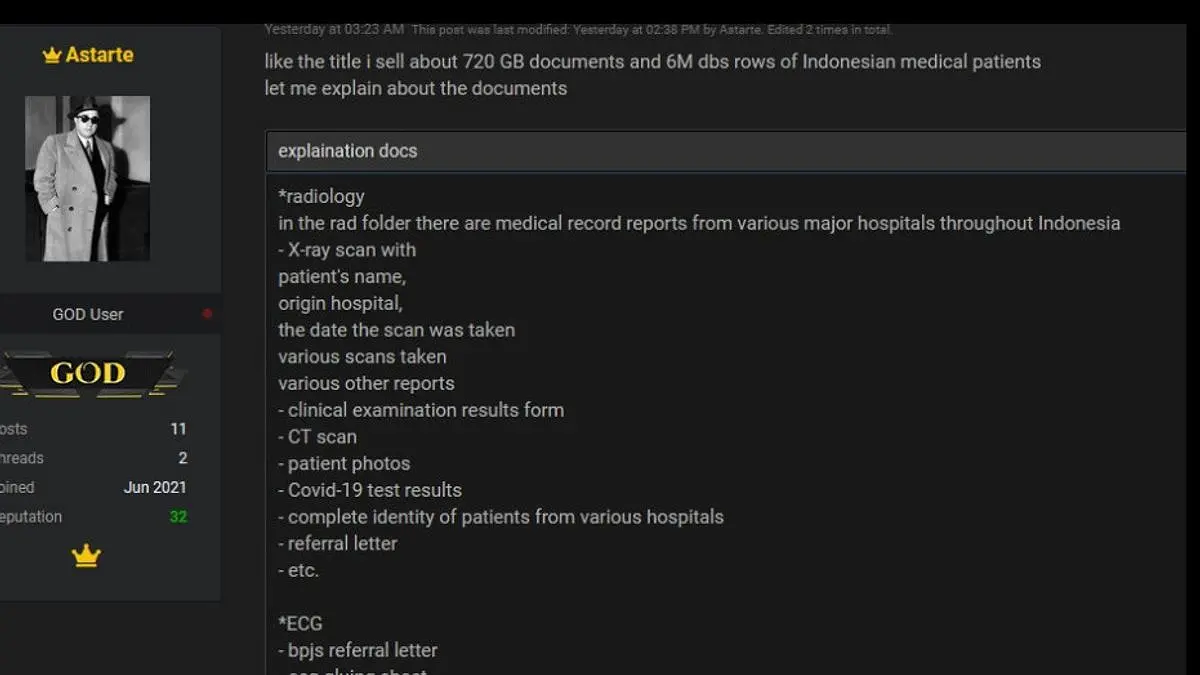 data pasien