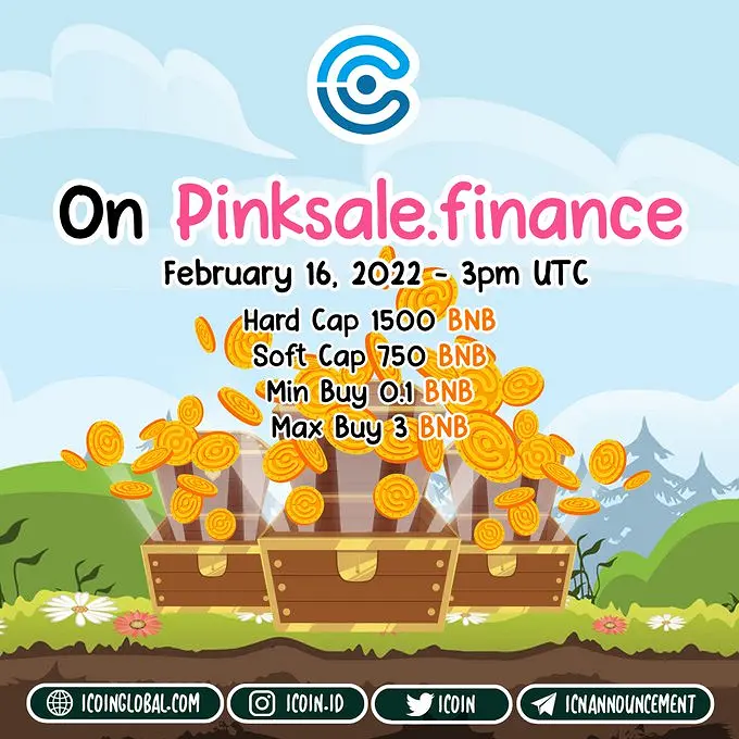 I-COIN. Wirda Mansur, PinkSale, beli