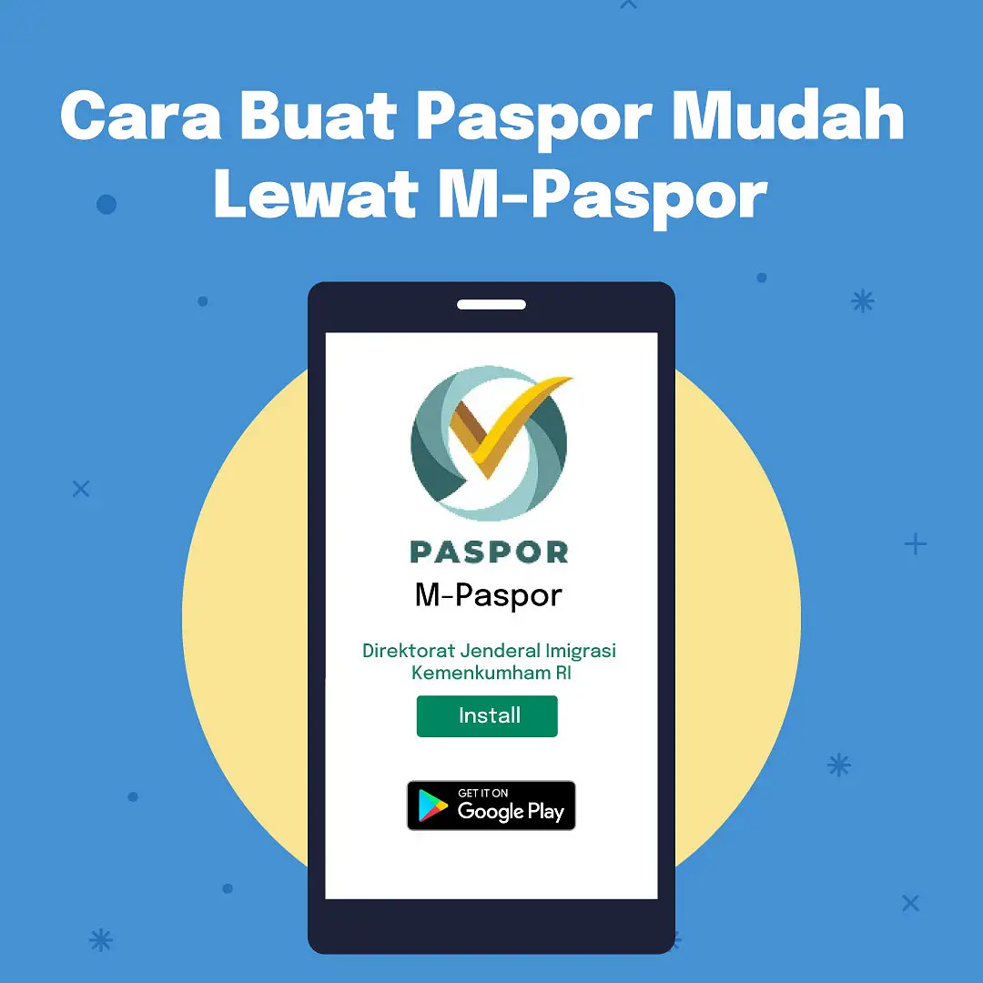 cara. paspor, paspor online, HP, biaya