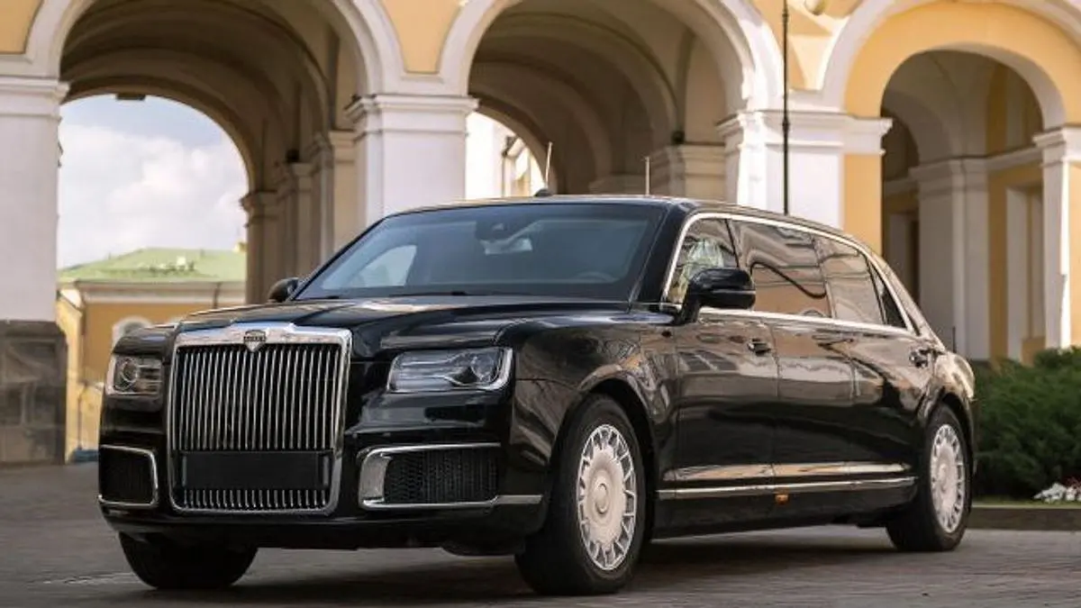 Aurus Senat L700 Mobil Dinas Presiden Rusia Vladimir Putin Ukraina