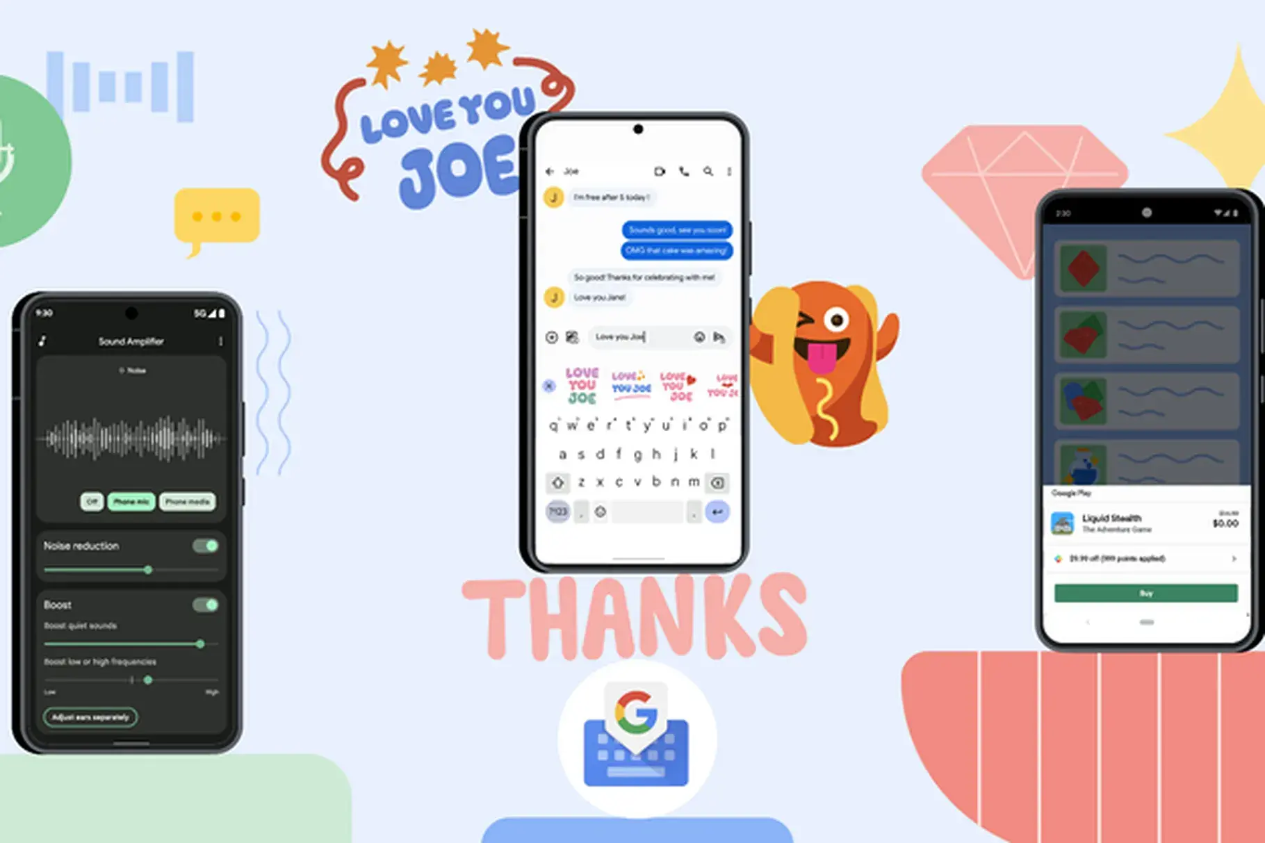 Google Gboards Stiker Android