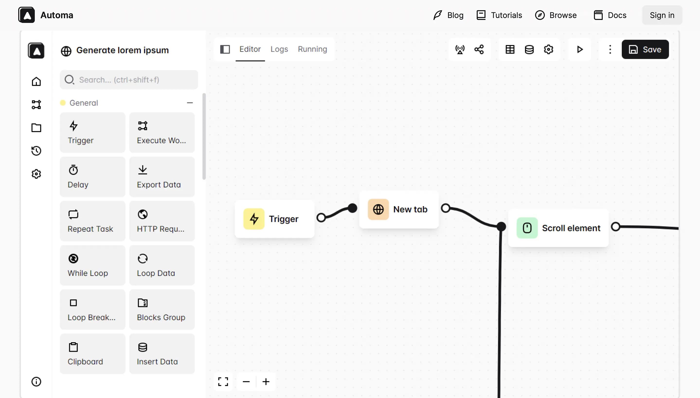 Automa, software browser extension karya anak bangsa ini bertujuan untuk meningkatkan efisiensi pekerjaan di browser