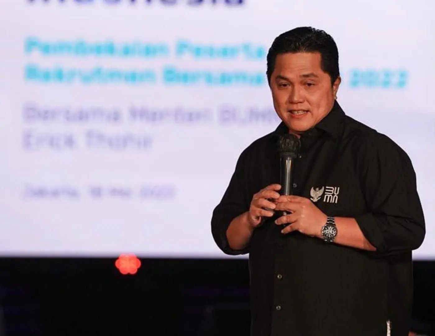 Erick Thohir Ajak Hacker Lokal Bantu Lindungi Data RI