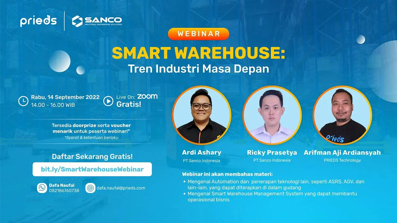 Smart warehouse industri masa depan