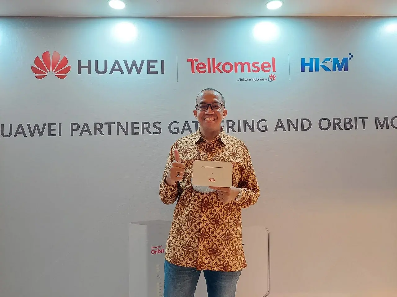 Telkomsel, Huawei, modem WiFi, Orbit Star H1, 