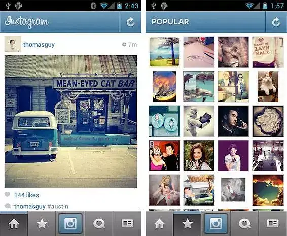 cara melihat post yang kita like di instagram