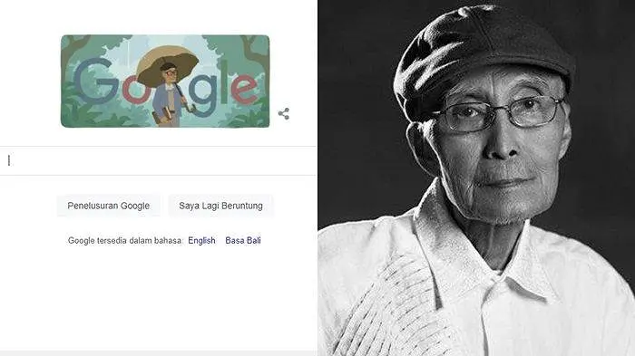 Sapardi Djoko Damono , Google Doodle 