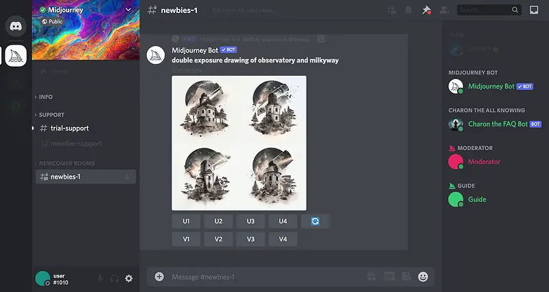 Cara Memasang Midjourney Discord