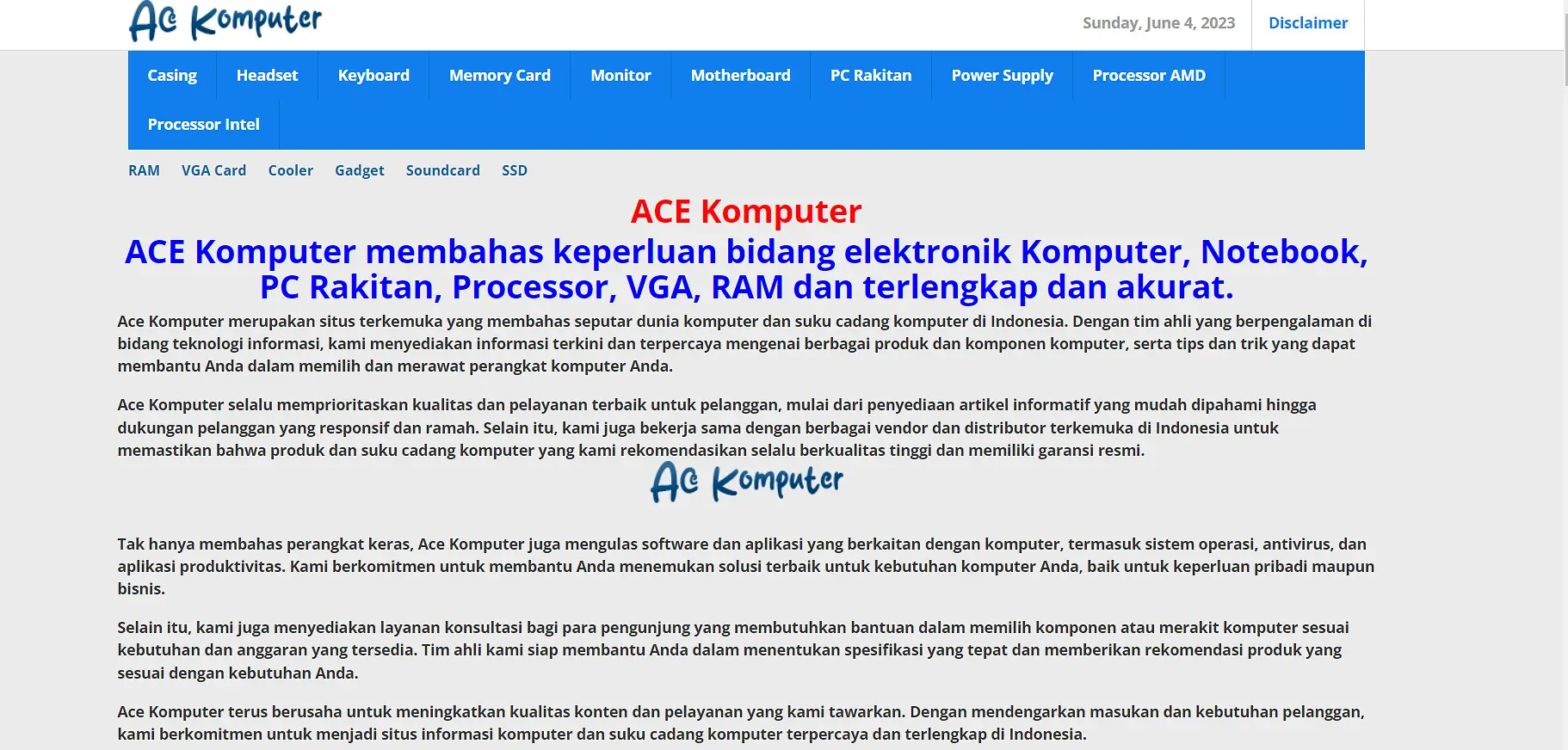 Ace Komputer