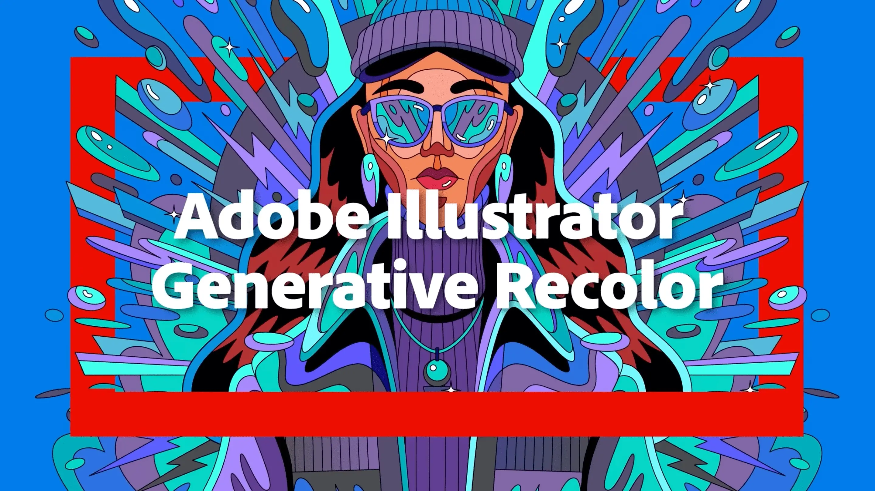 Illustrator, AI Generative Recolor