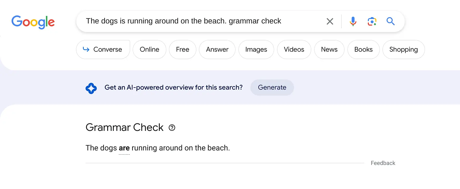 grammar google