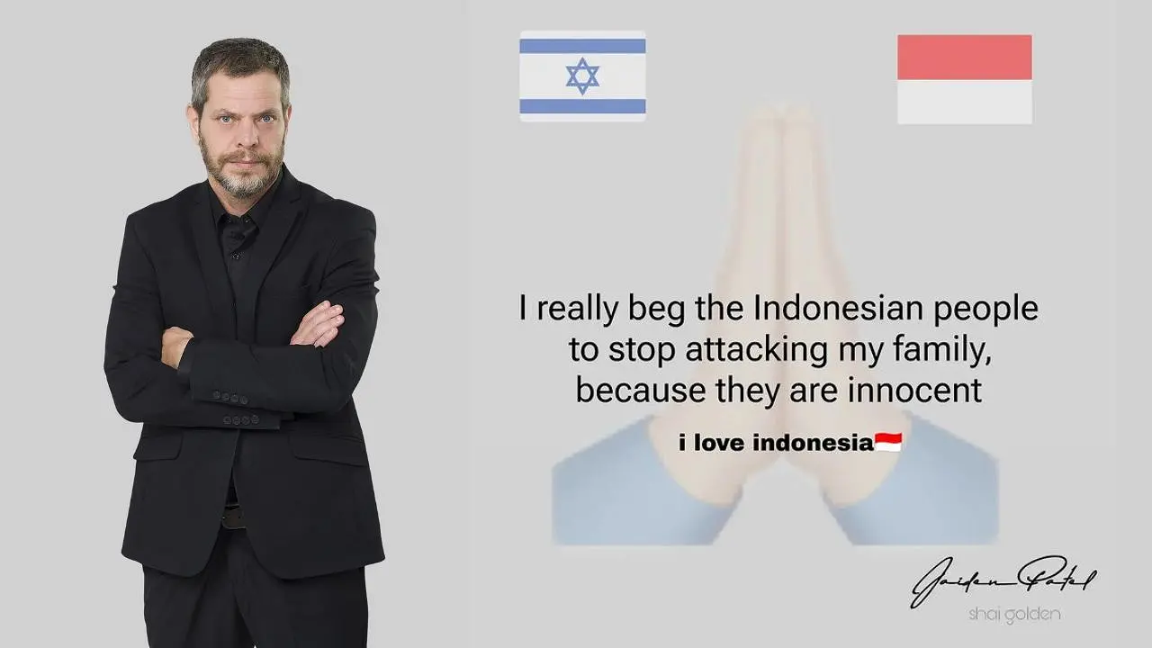 Netizen Indonesia meneror israel