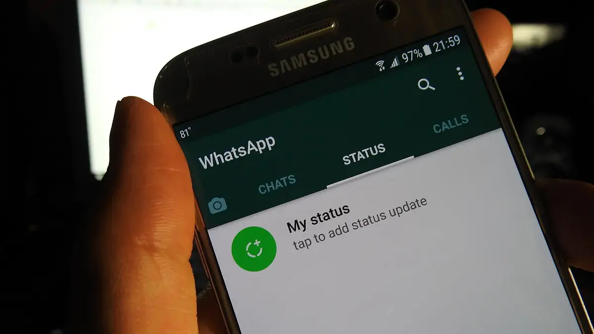 cara buat status whatsapp hd