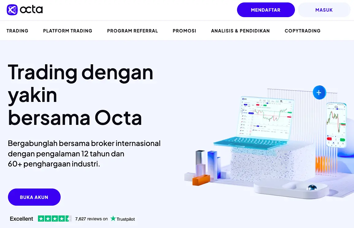 teknologi keuangan indonesia , octa