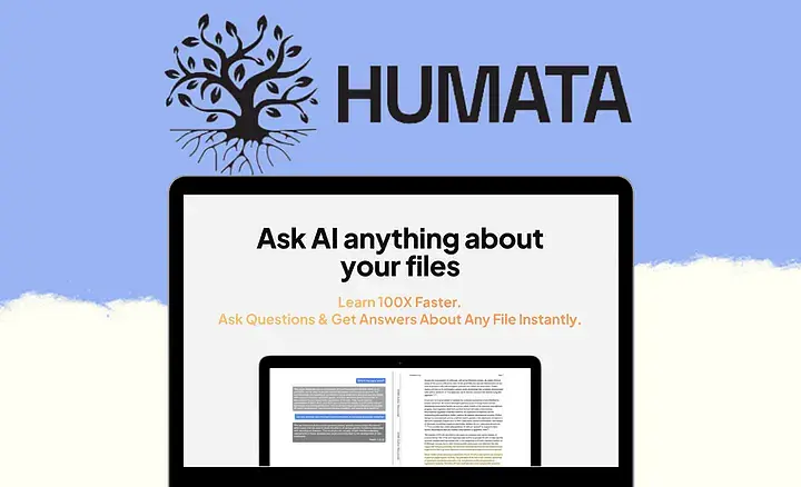 Humata AI platform AI untuk penelitian analisis jurnal ilmiah alat AI untuk peneliti, merangkum dokumen ilmiah, teknologi AI untuk penelitian aplikasi AI