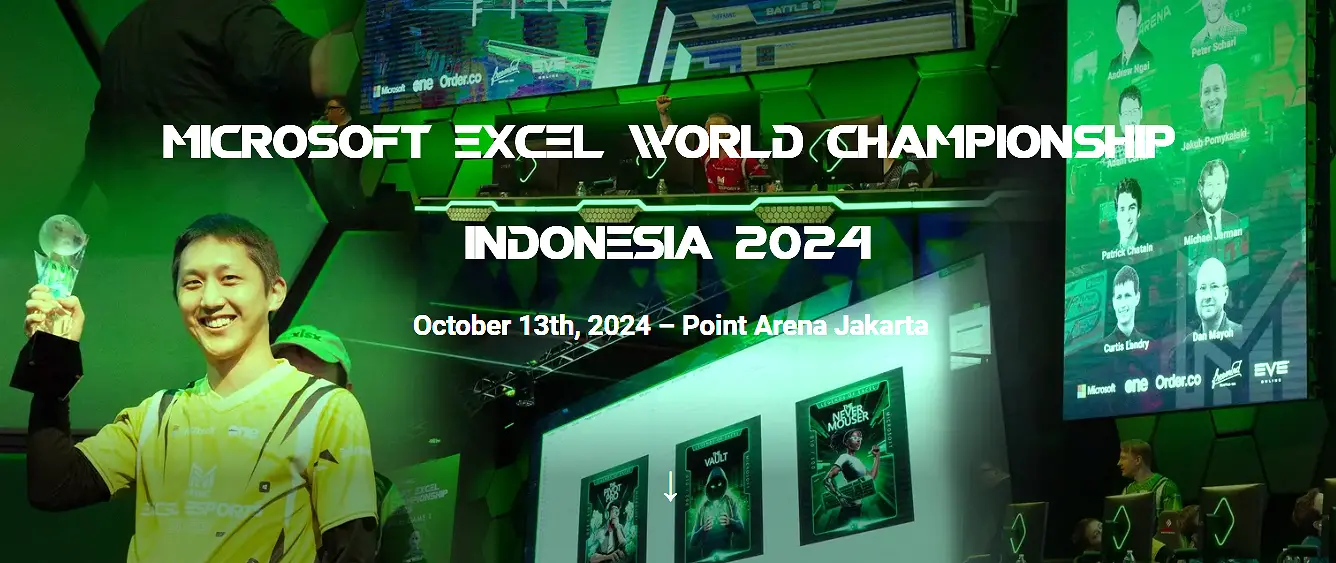 E-sport microsoft excel dunia