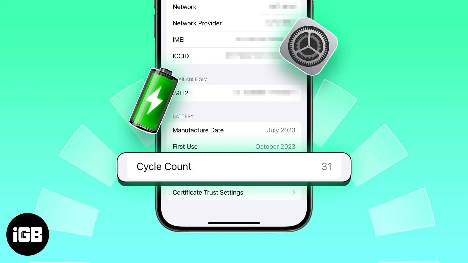 cycle count iphone