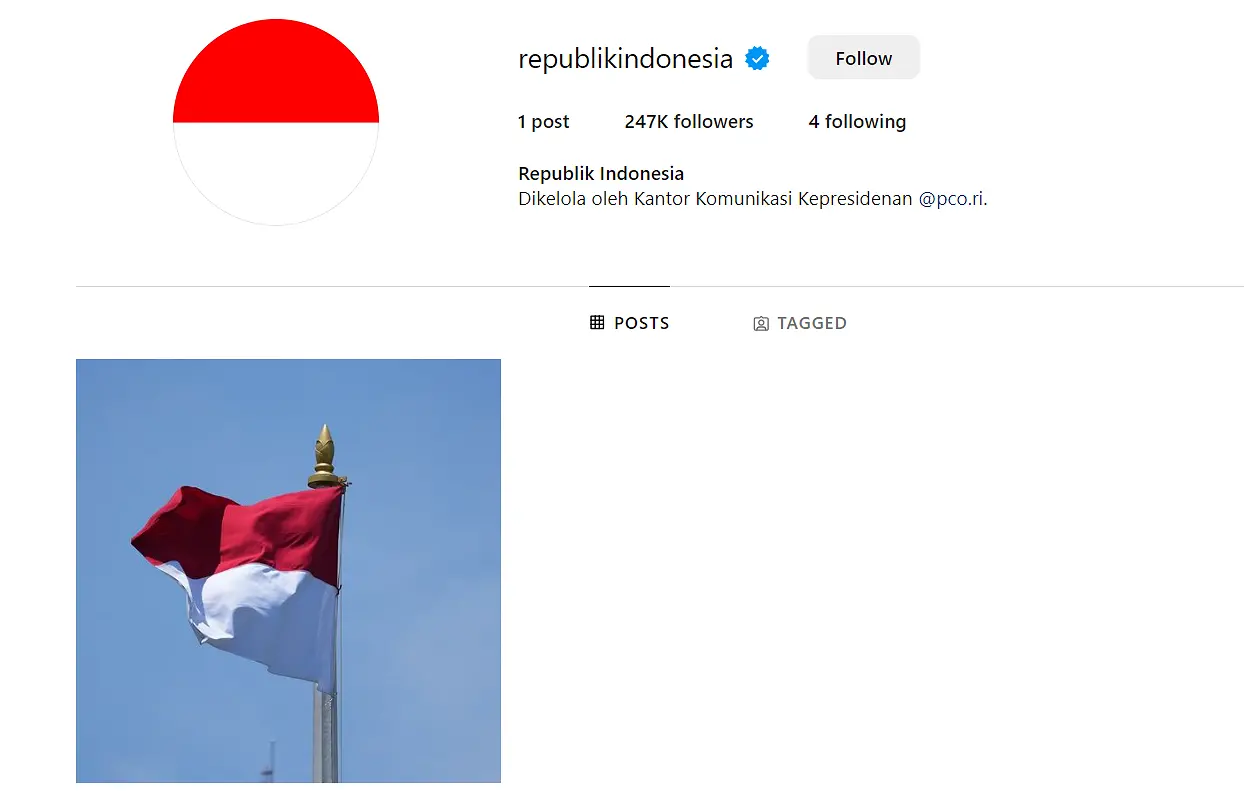 Instagram Republik Indonesia