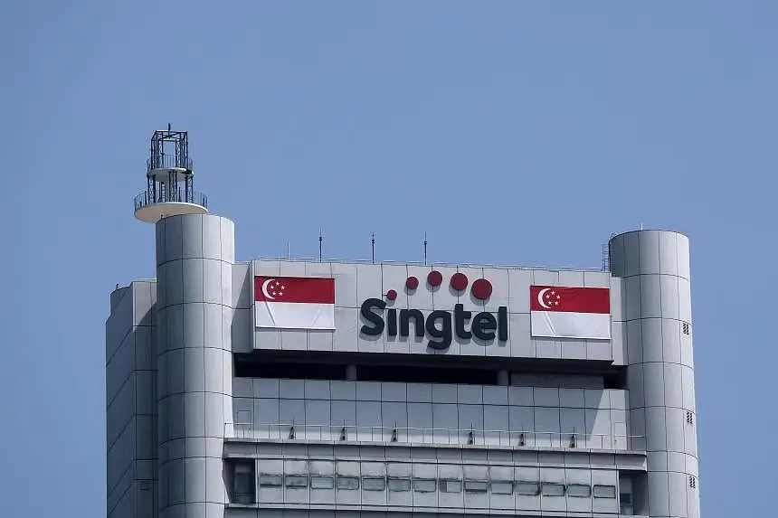 China retas Singtel