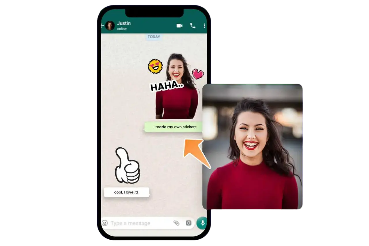 Cara Buat Stiker WhatsApp dari Foto Selfie