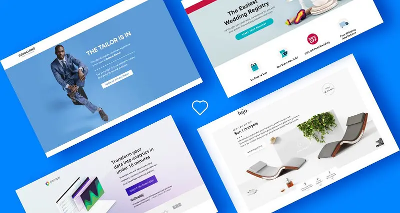 desain landing page