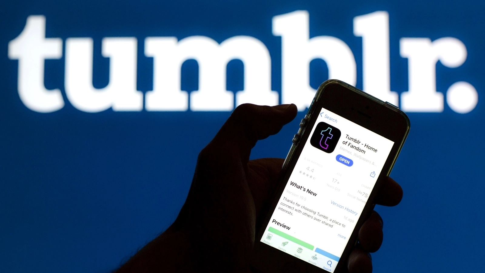 Tumblr Update on iOS: Tombol Hide Sensitive Contents