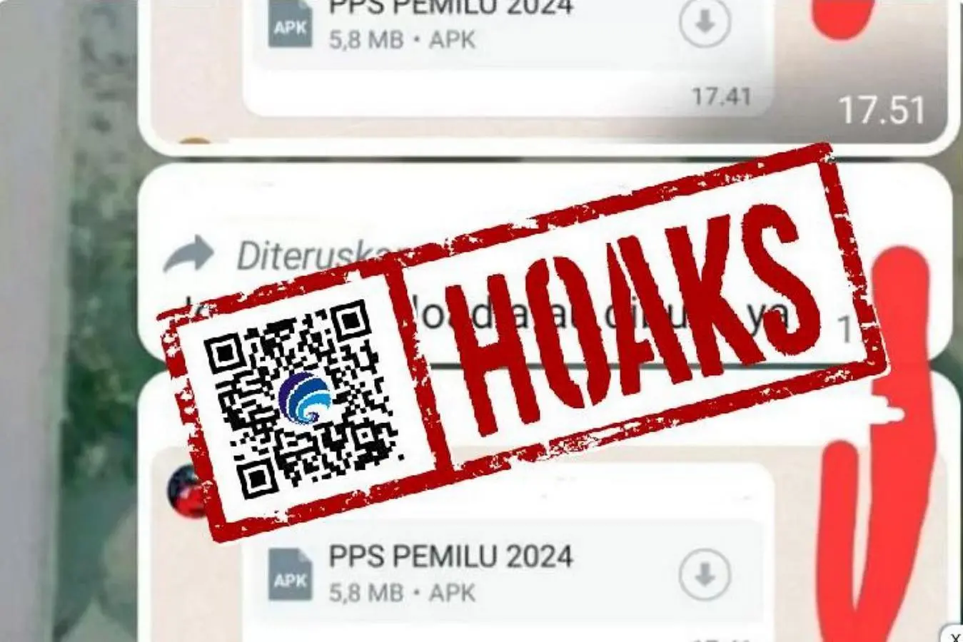 Penipuan File APK Aplikasi PPS Pemilu 2024