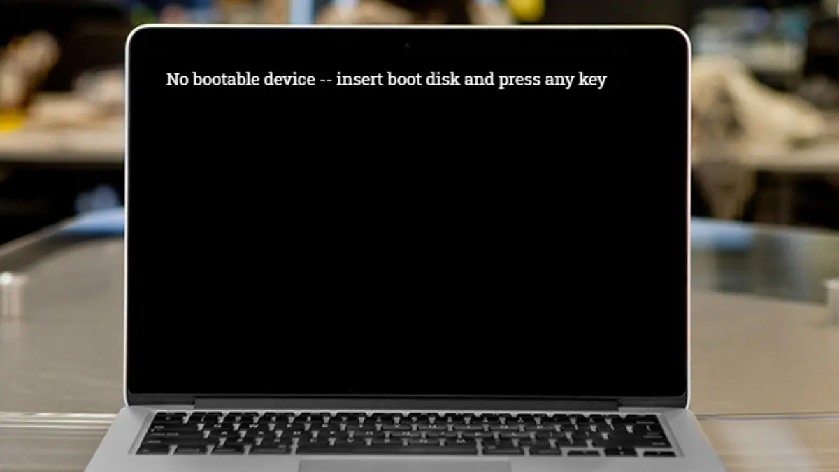 No Bootable Device Found