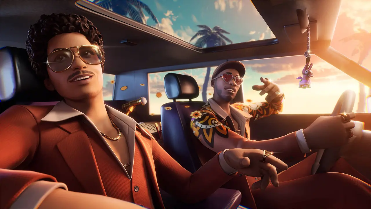 Bruno Mars dan Anderson .Paak Fortnite