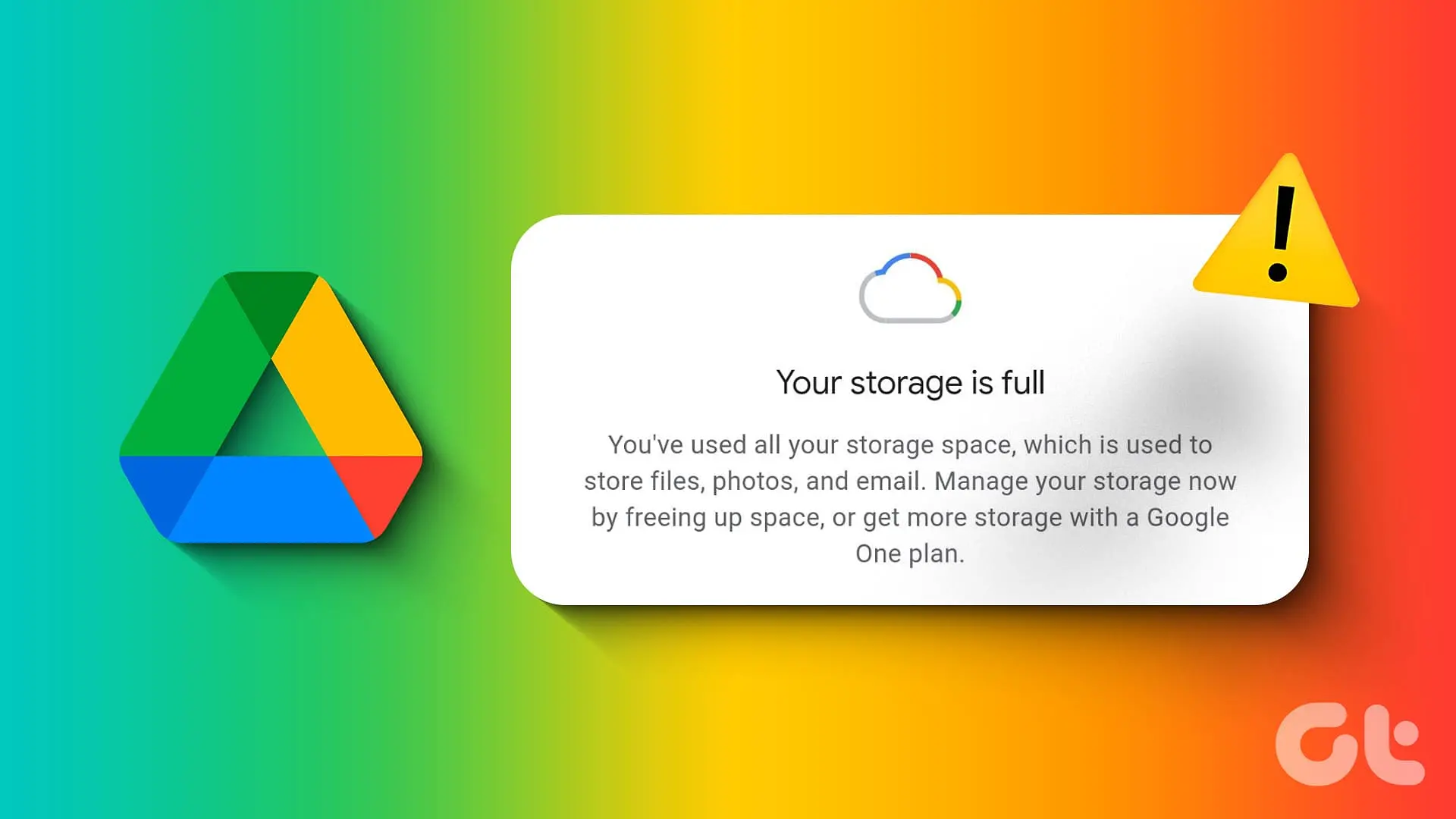 cara membersihkan google drive