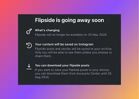 Flipside Instagram dihapus