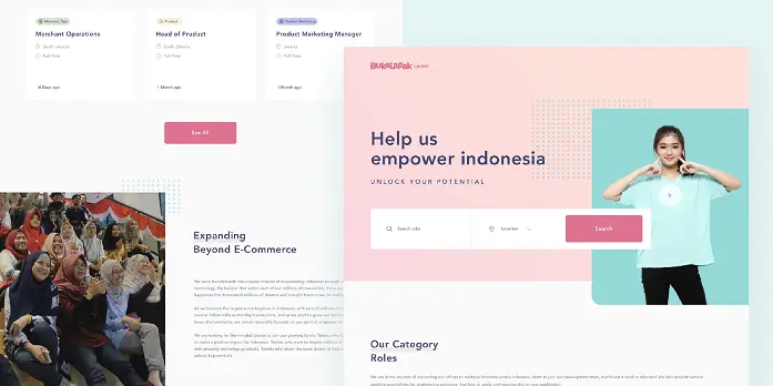 UX Case Study : Redesign Bukalapak Career Page