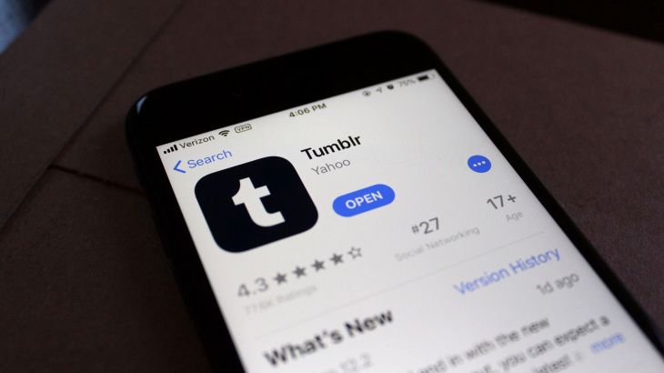 tumblr kembali hadir di app store