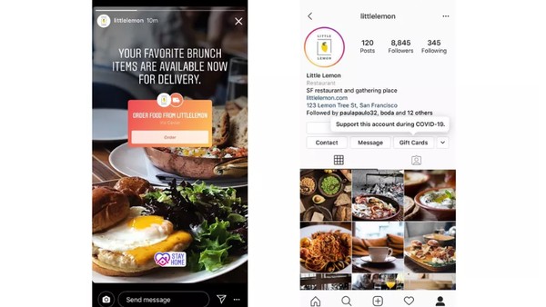 Bangkit Dari Corona  Instagram Bantu Restoran Terdampak 