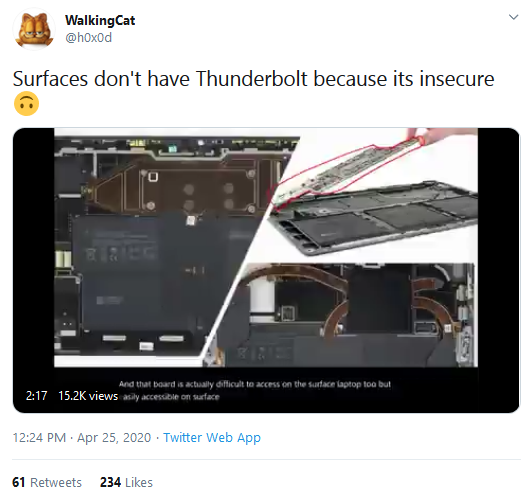 surface thunderbolt 4