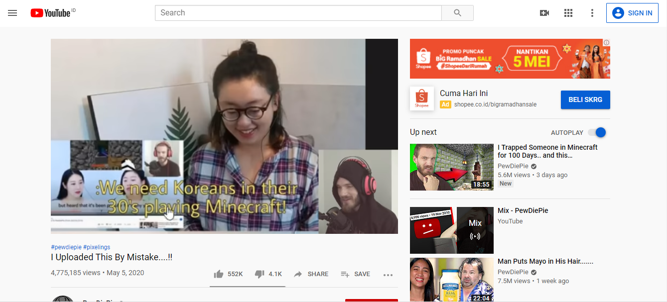 YouTuber modus penipuan