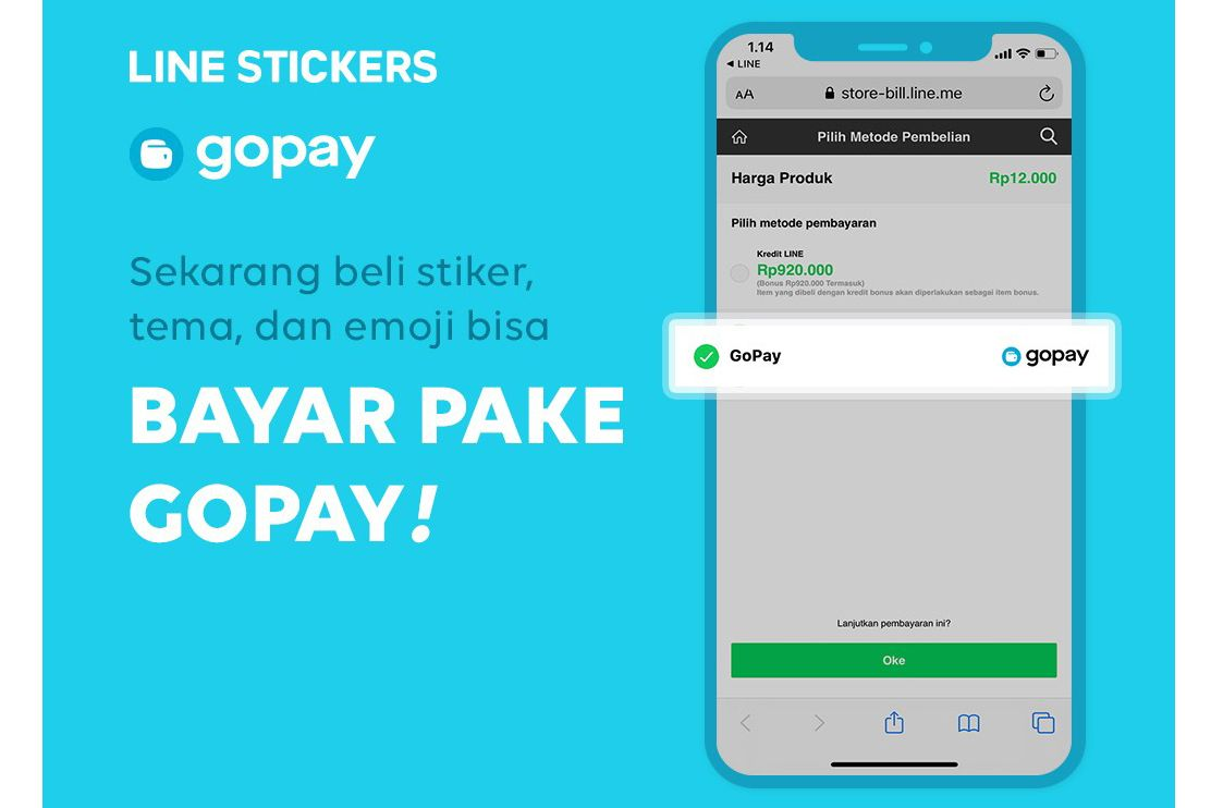 Beli Line  Stickers  Kini Bisa Pakai GoPay Gimana Caranya 