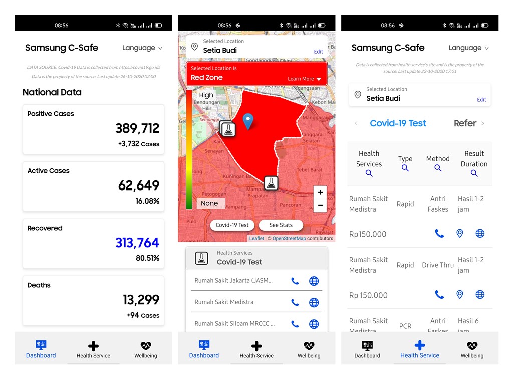 Samsung Luncurkan C-Safe untuk Pantau COVID-19 di Indonesia