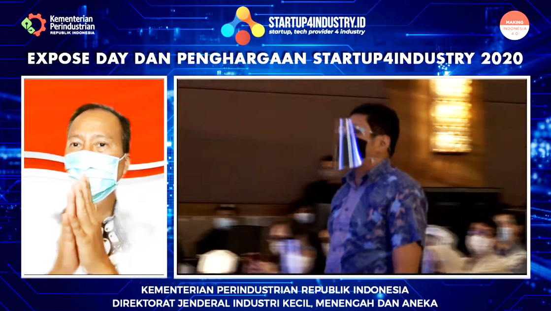 Kemenprin dan Bagus Dewantara CEO Aturtoko