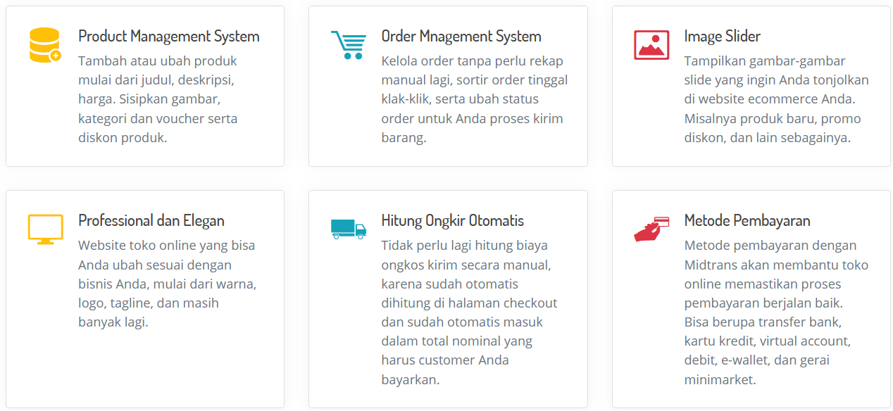 BuatToko Website Dengan Fitur Ecommerce Untuk Jualan Online
