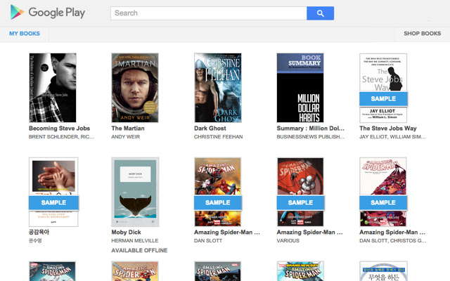 cara download buku di google book android