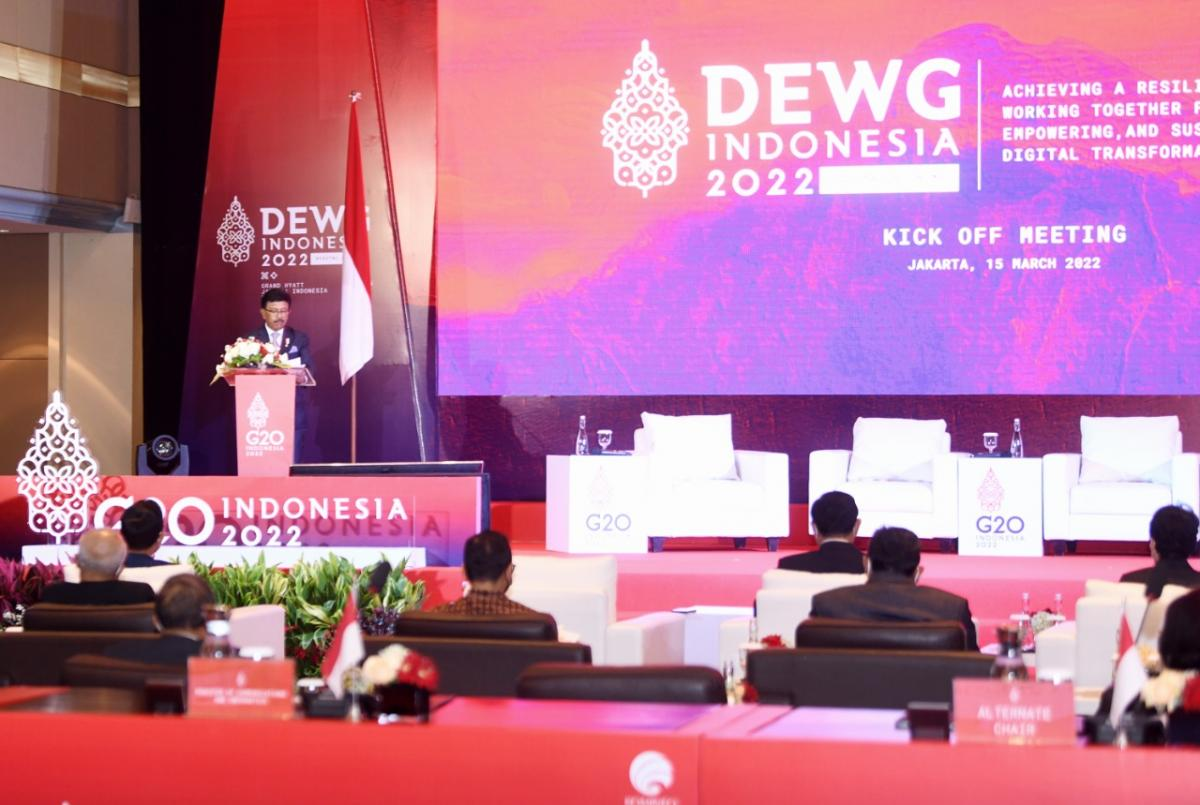 Deretan Transformasi Digital Yang Dibeberkan Di DEWG G20 - Teknologi