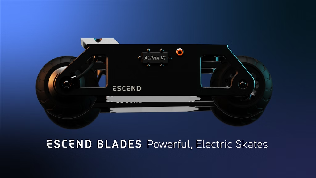 Escend Blades Inline Skate Listrik Pertama Di Dunia Top Speed Nya Mencapai 16mph Teknologi 0216