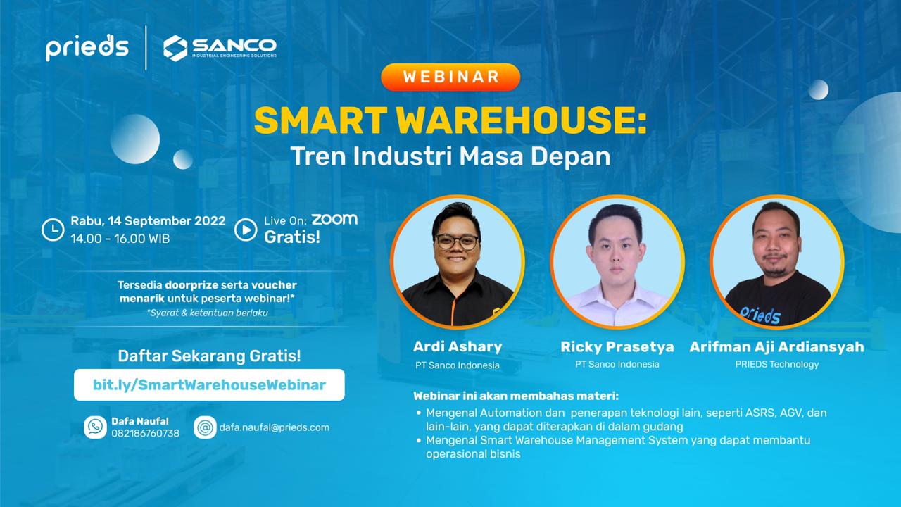 Smart warehouse industri masa depan