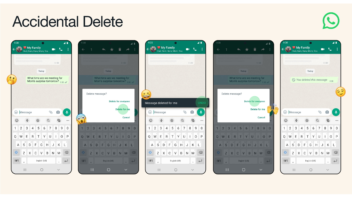 WhatsApp Accidental Delete