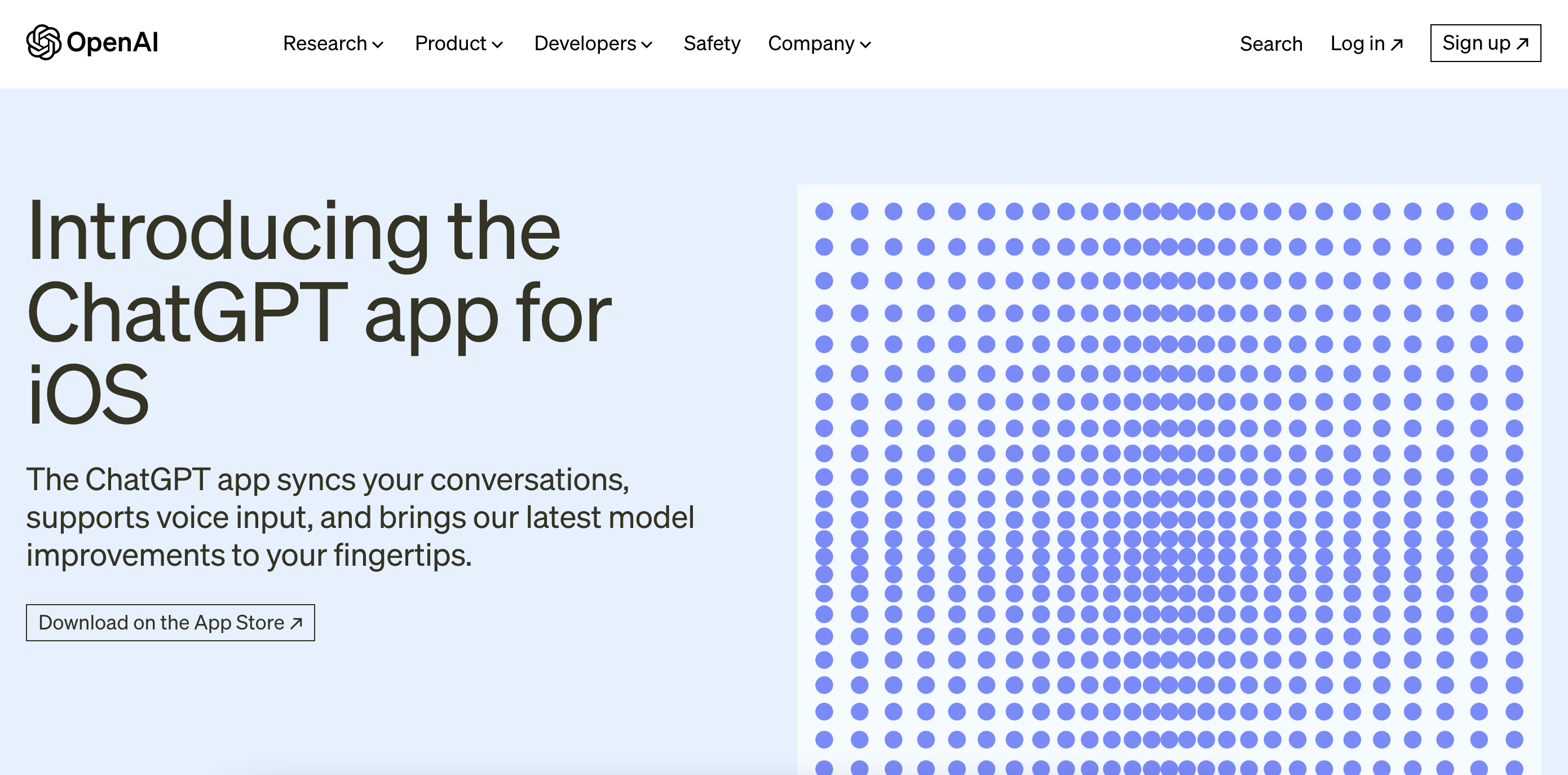 ChatGPT, ChatGPT iPad