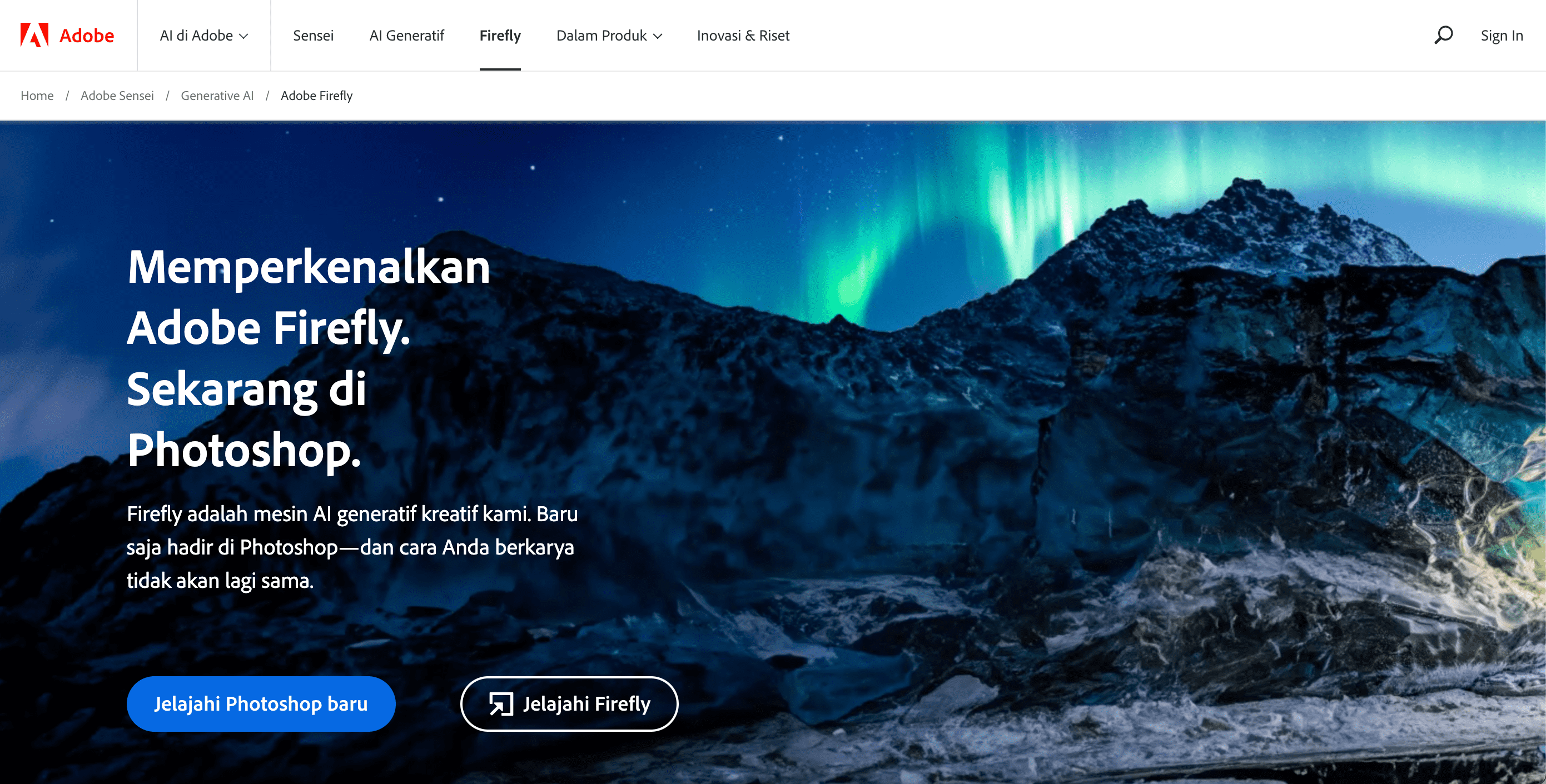 Photoshop , Edit Foto Generative Fill